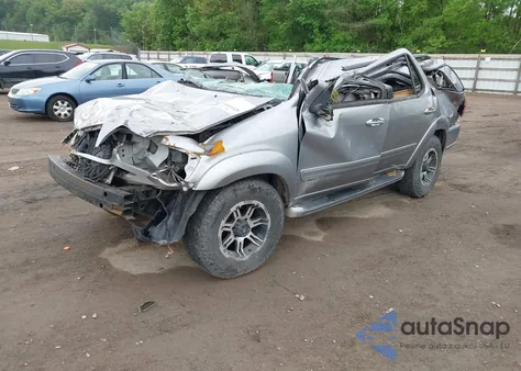 2002 Toyota Sequoia Sr5 V8 из США, поврежденный, VIN 5TDBT44A22S108467